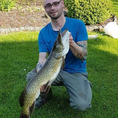 2017 / Christoph Röckl / Waldnaab / Hecht / 93,5 cm / 5,6 kg