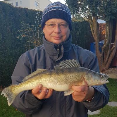 2018 / Gerald Oehme / Rupprechtweiher / Zander / 55 cm / 1,4 kg