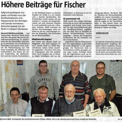 Jahreshauptversammlung 2020